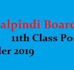 Rawalpindi Board 11th Class Position Holder 2019