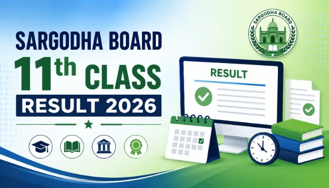 Sargodha Board 11th Class Result 2026